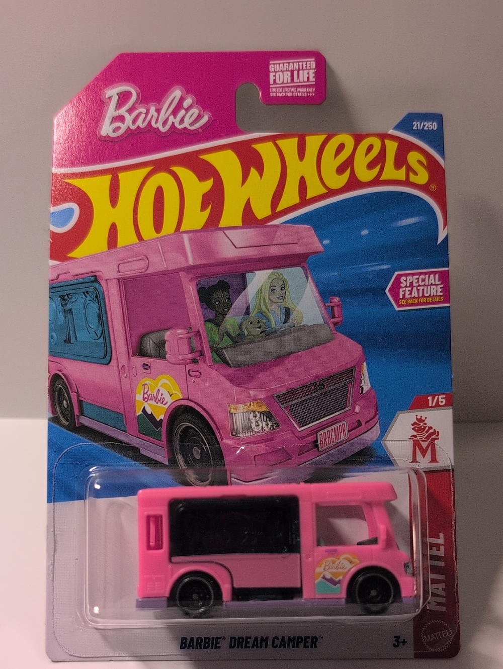 Hot Wheels Barbie Dream Camper Pink Mattel  NEW Ships In Box